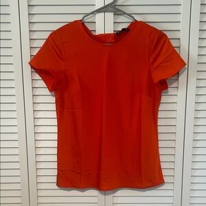 J. Crew Vibrant Orange Short Sleeve Tee